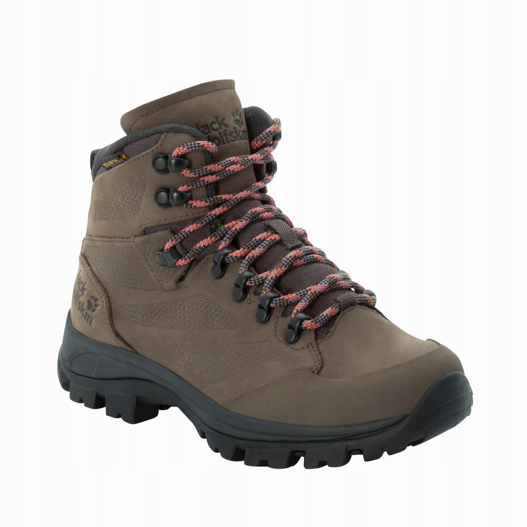 Buty w góry Jack Wolfskin Rebellion Texapore MID brown/phantom 37,5