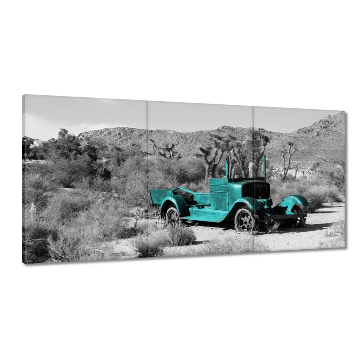 Obrazy 180x90 Tyrkysový vrak