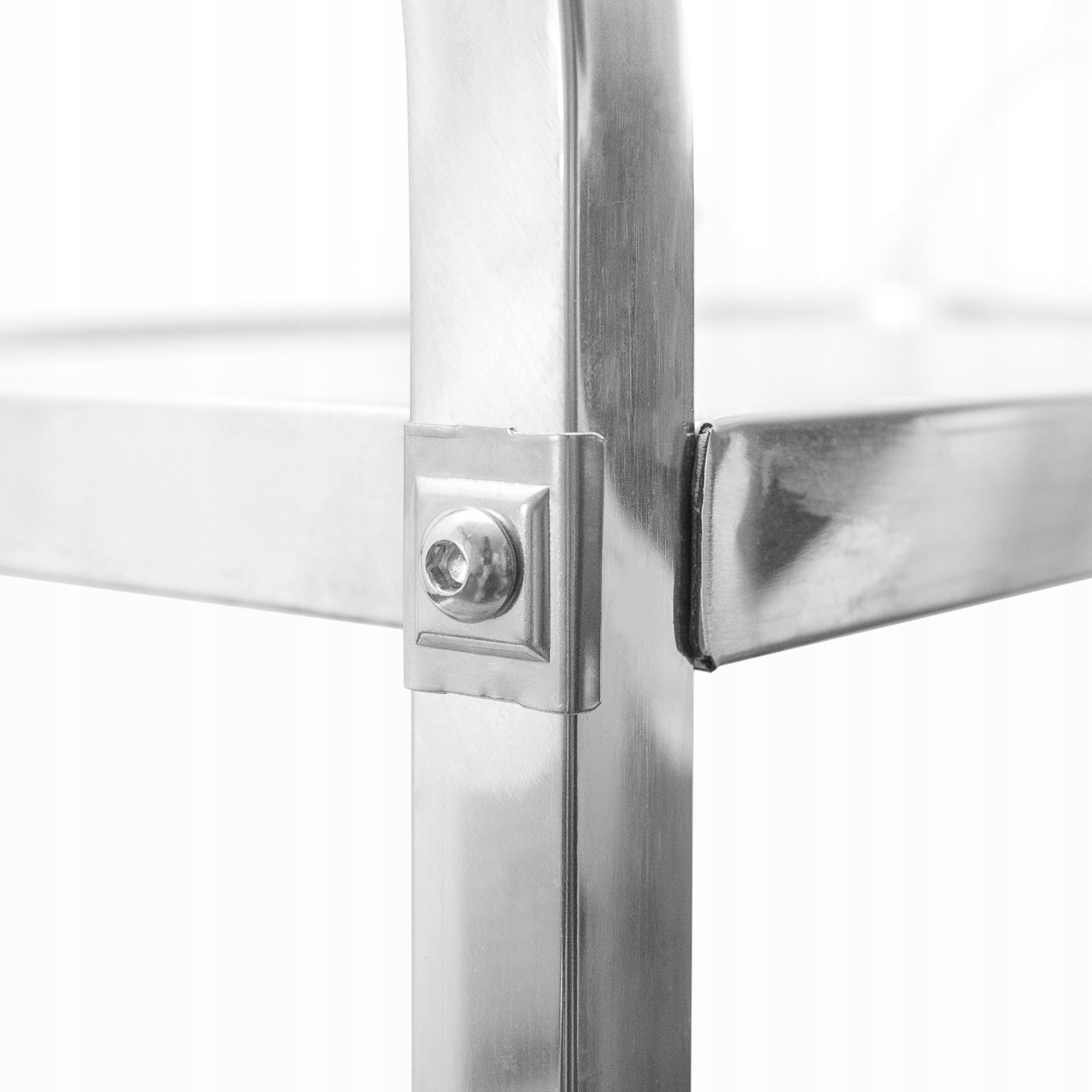 Wózek kelnerski 2-półkowy ze stali nierdzewnej | TECHNICA Maksymalne obciążenie 75 kg