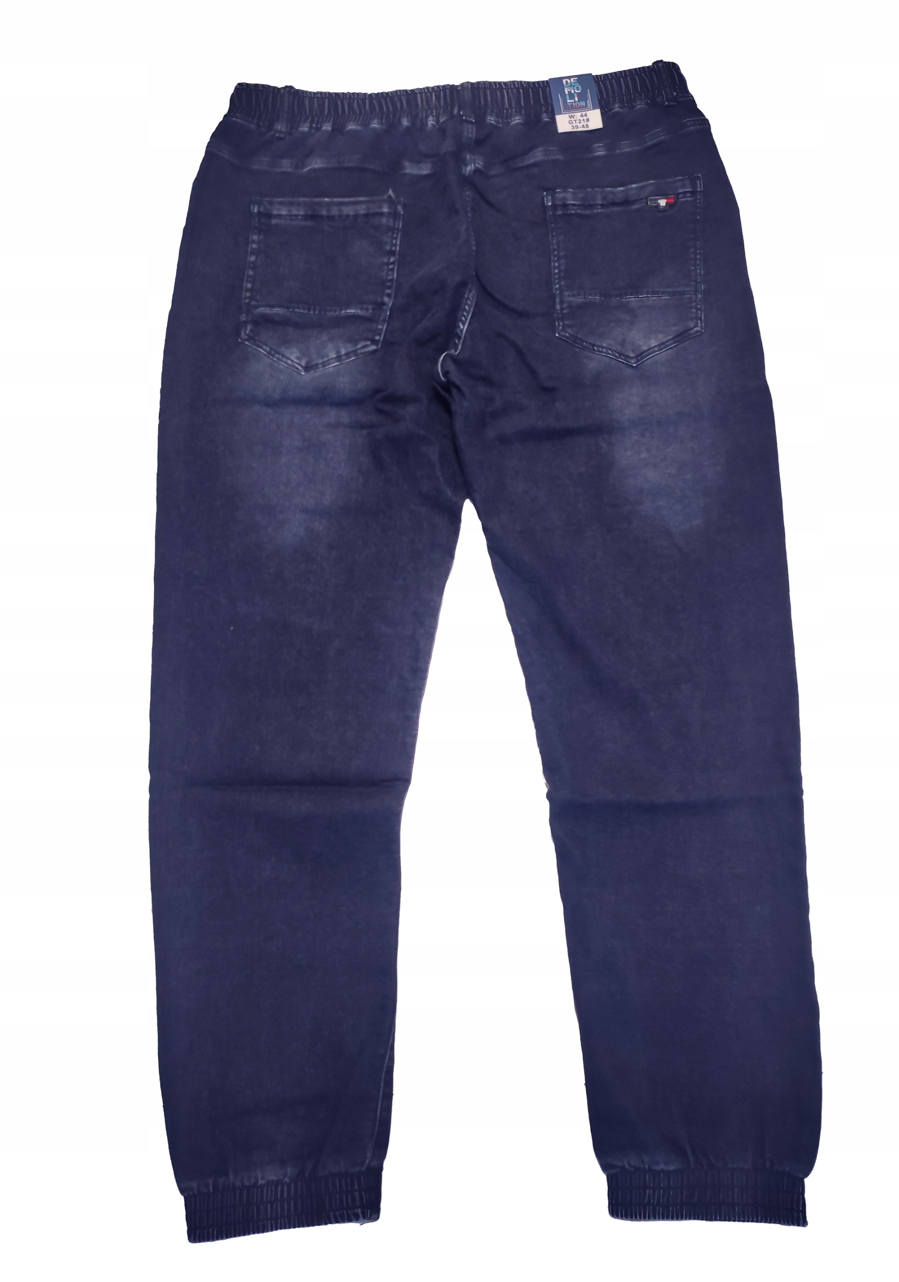 3XL Big Men Velké Jasné Joggery Jeans Tommy Módní