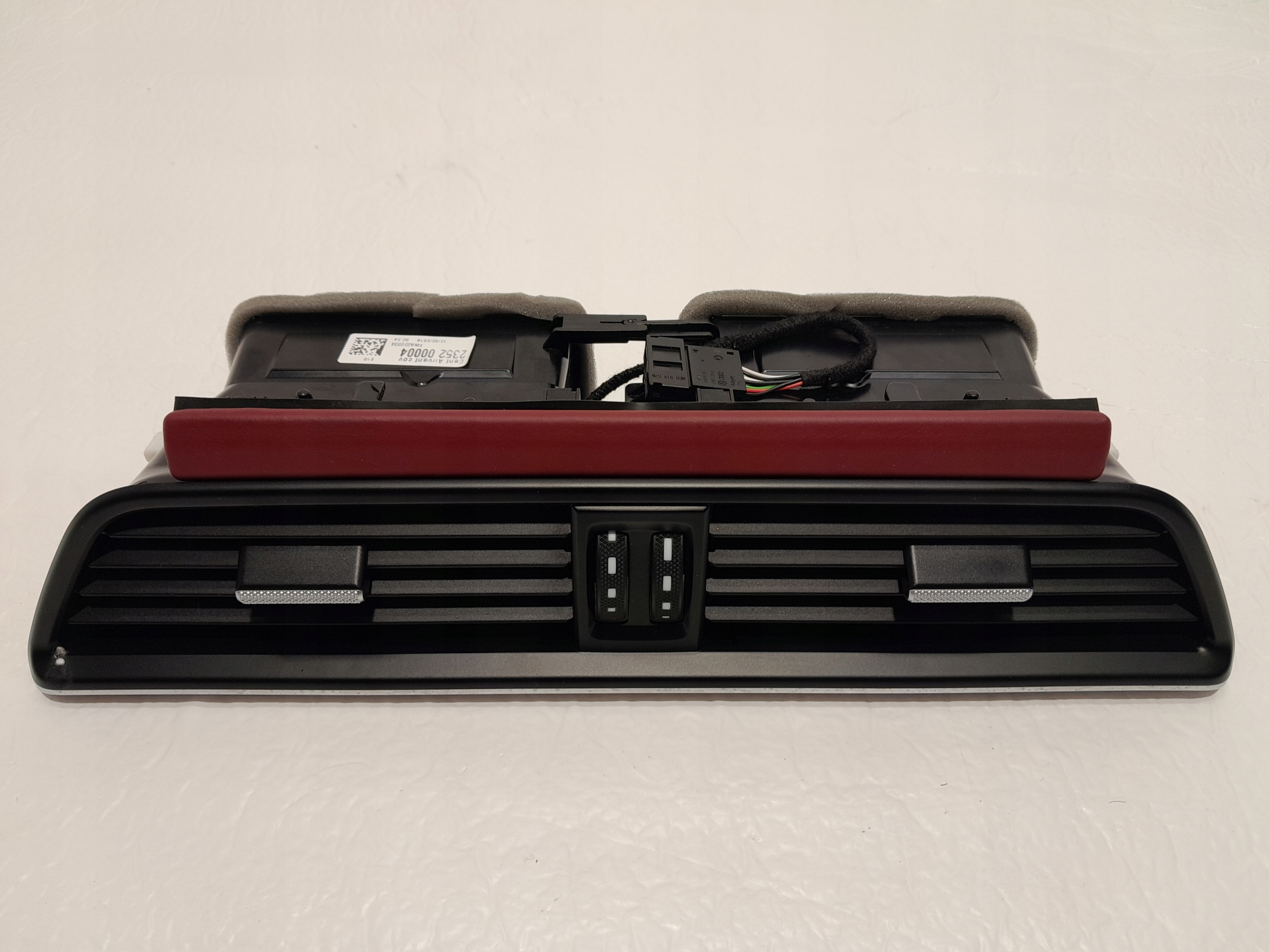 PORSCHE CAYENNE 9Y grid air conditioning devices consoles 9Y0820701A