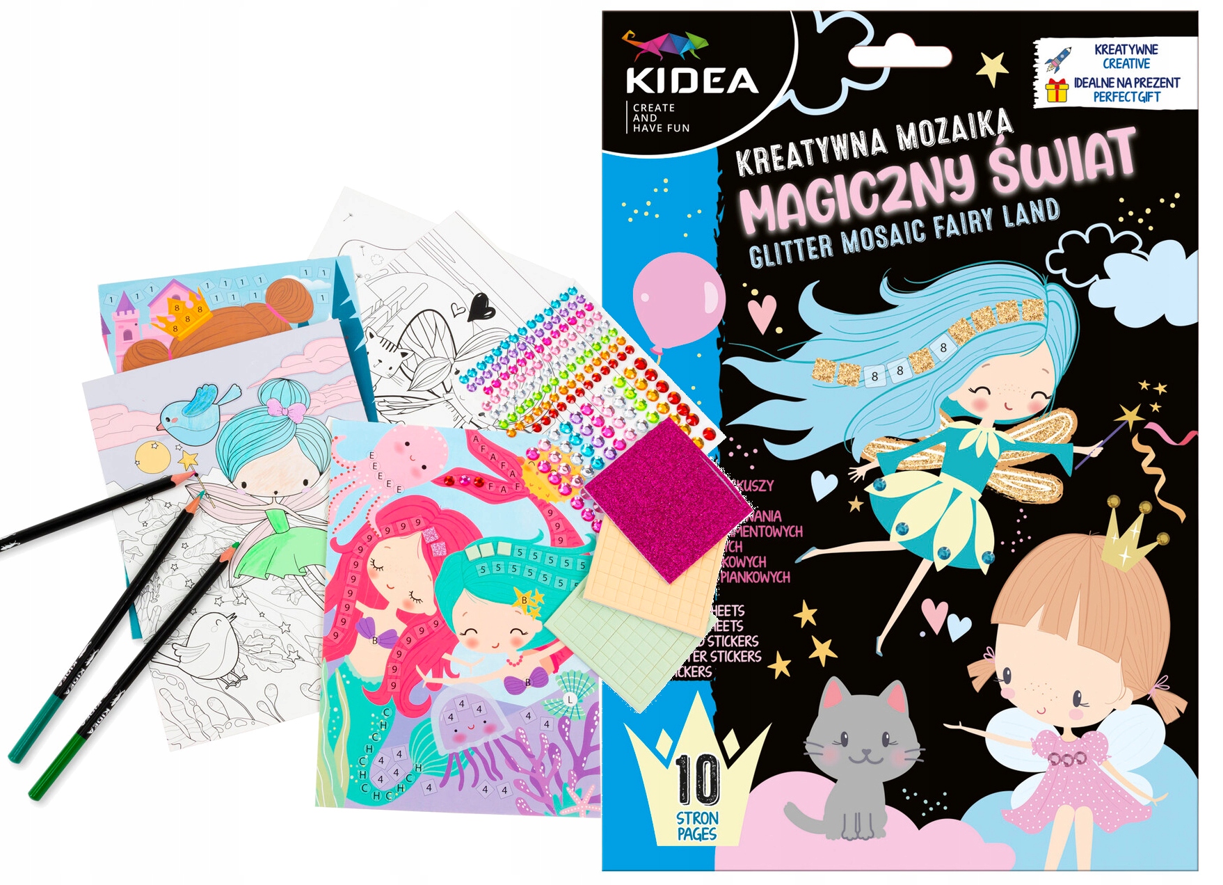 

Mozaika kreatywna Magiczny Świat 10 stron