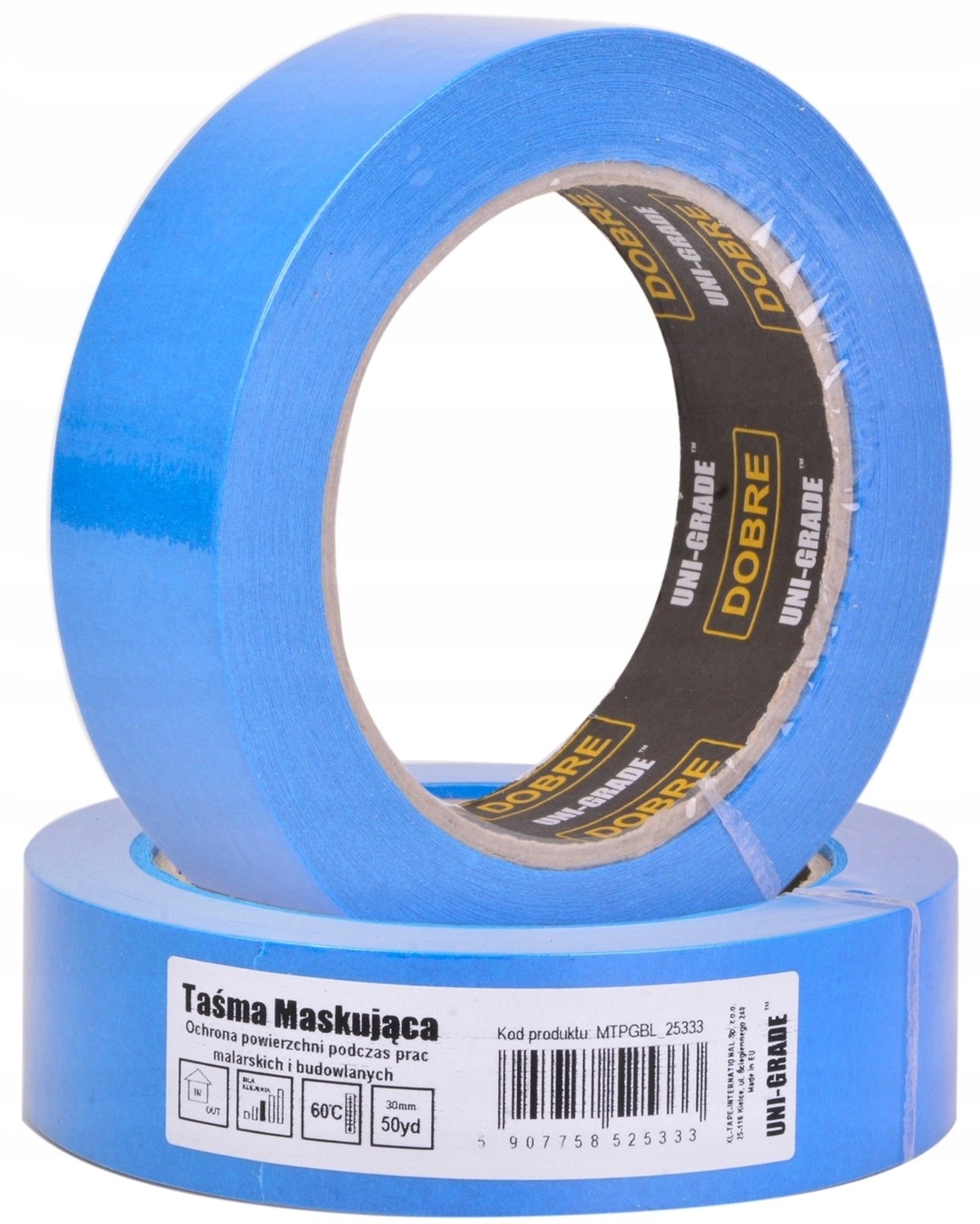 

Taśma Malarska Maskująca Niebieska Uni-grade 30MM