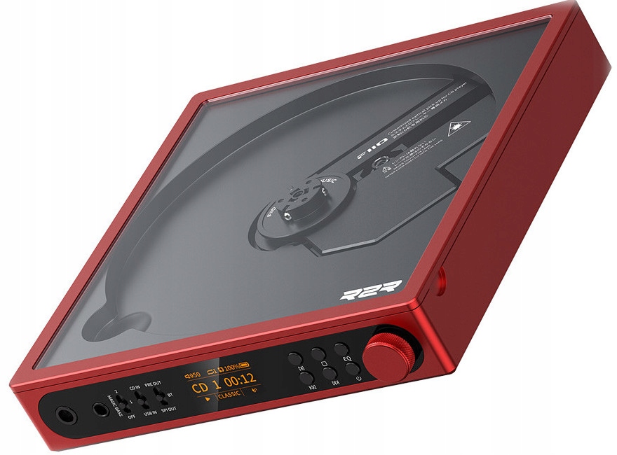 FiiO DM15 R2R Red przenośny odtwarzacz CD