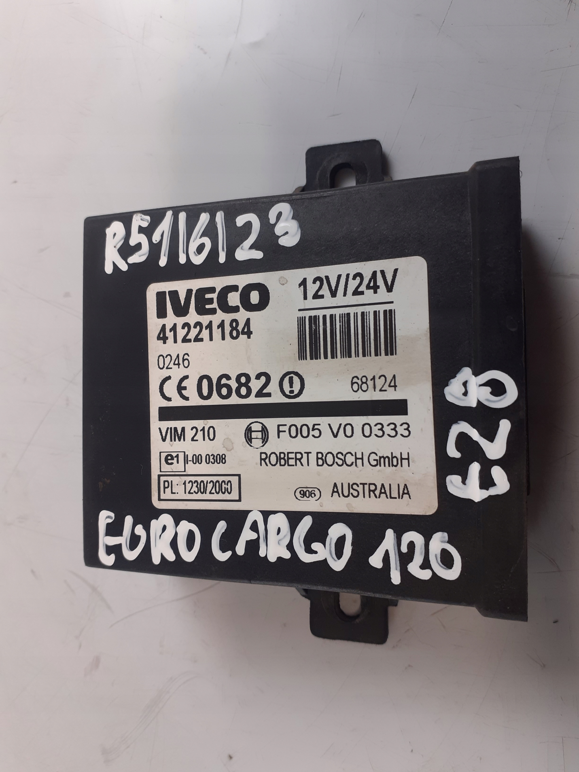 Unité de contrôle immo Iveco Eurocargo II