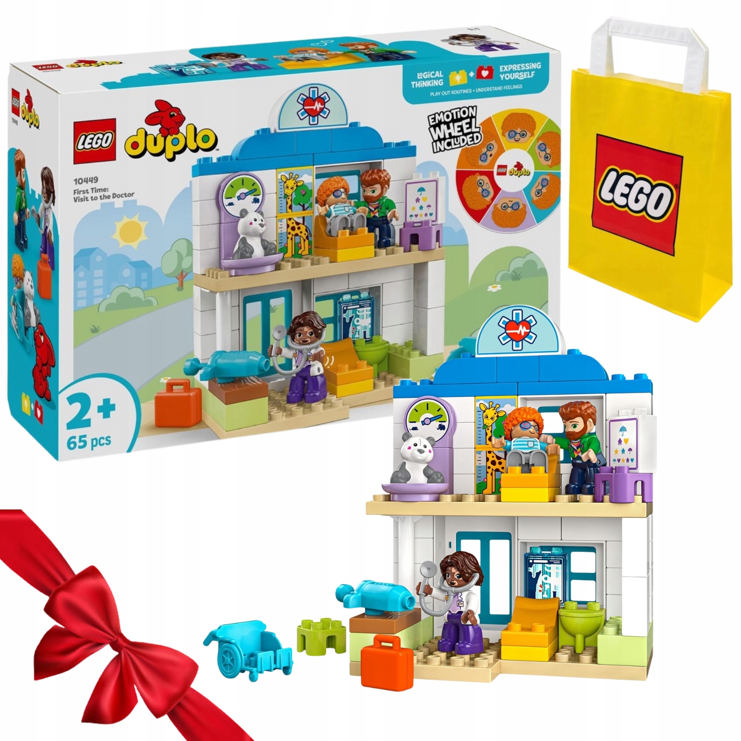 Zestaw Klocków Lego Duplo 10449 Pierwszy Raz: Wizyta U Lekarz