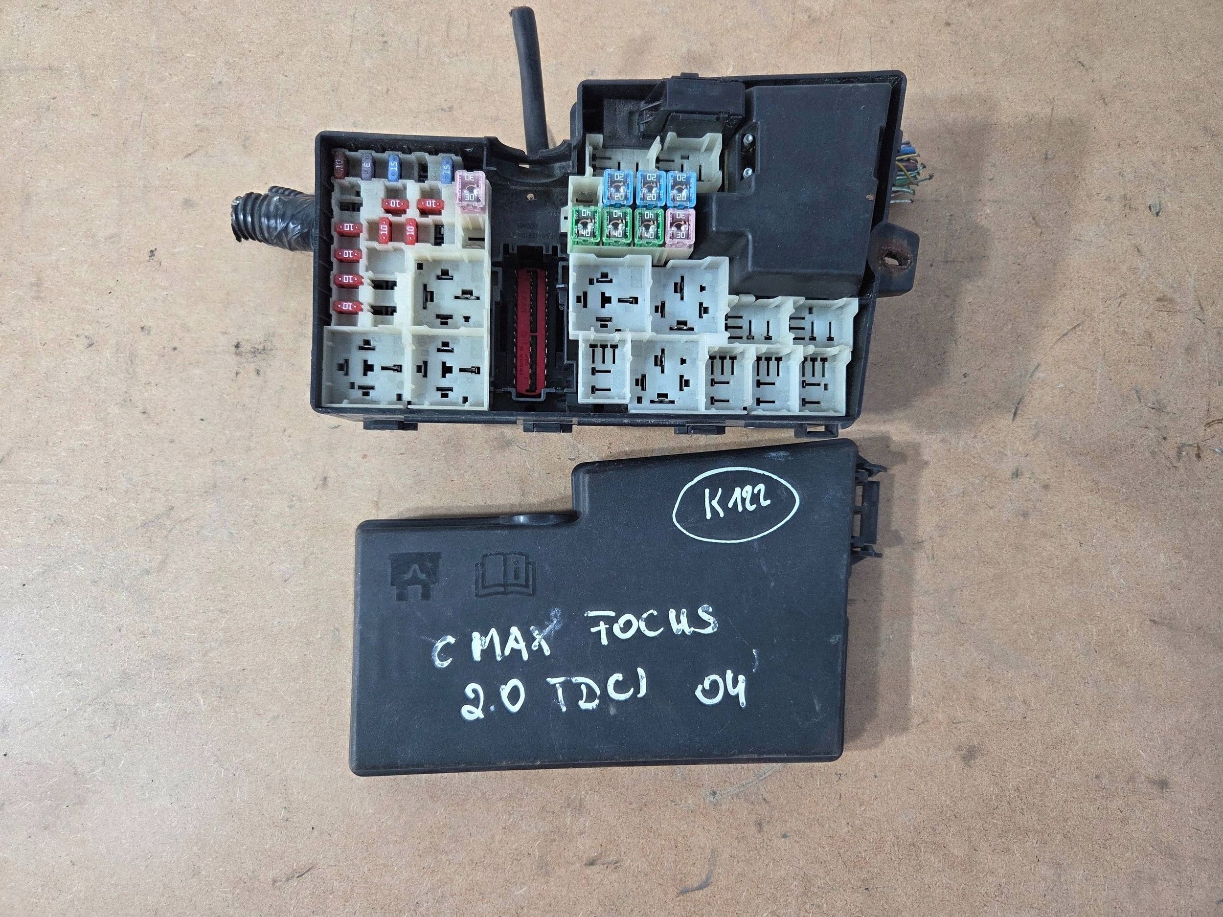 Ford Focus C-MAX Module fusibles 3M5T14A067BB (K122)