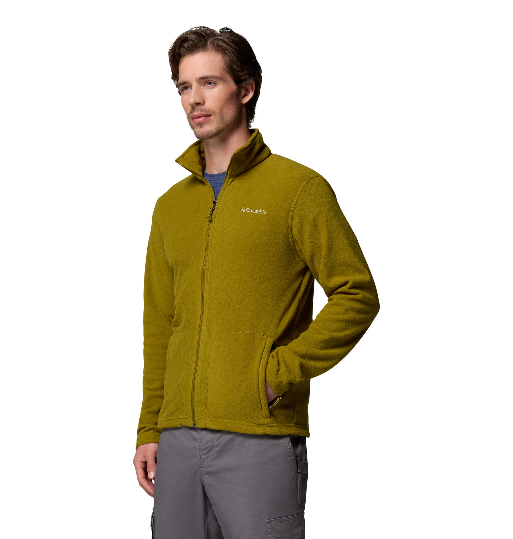 Polar męski Columbia Fast Trek Light Fz Fleece zielony 1772751379 r L