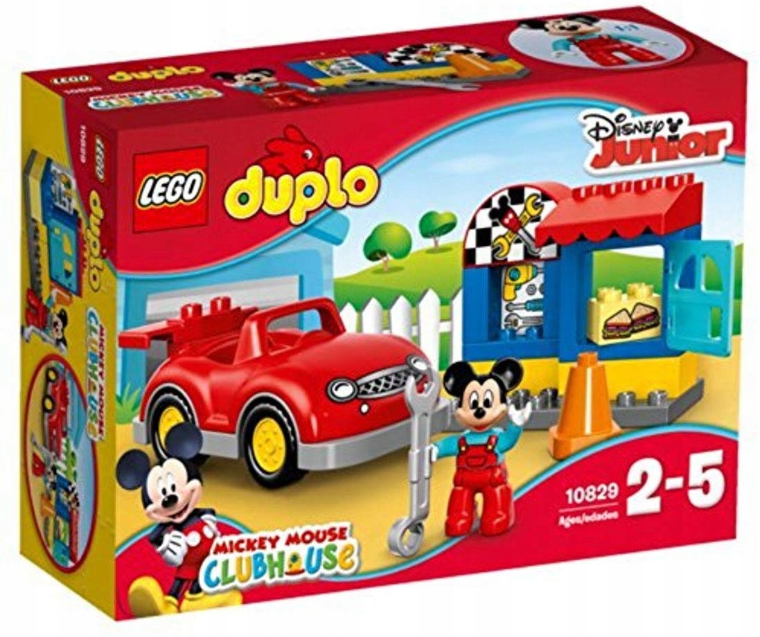 Lego Duplo 10829 Warsztat Myszki Mickey Samochód Disney