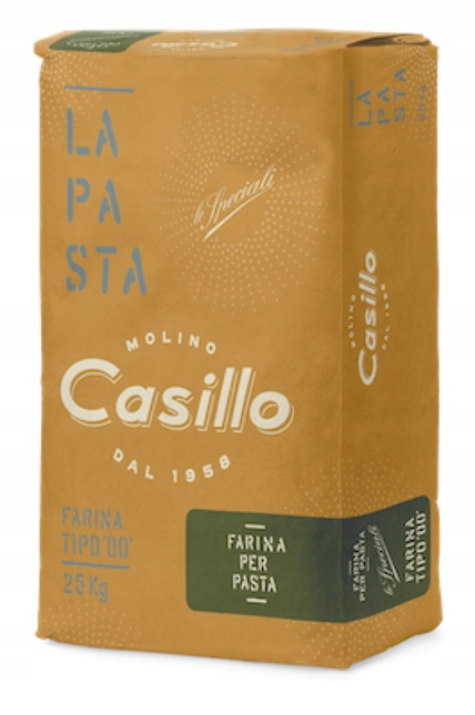 Mouka pasta fresca typ 00 25 kg Molino Casillo
