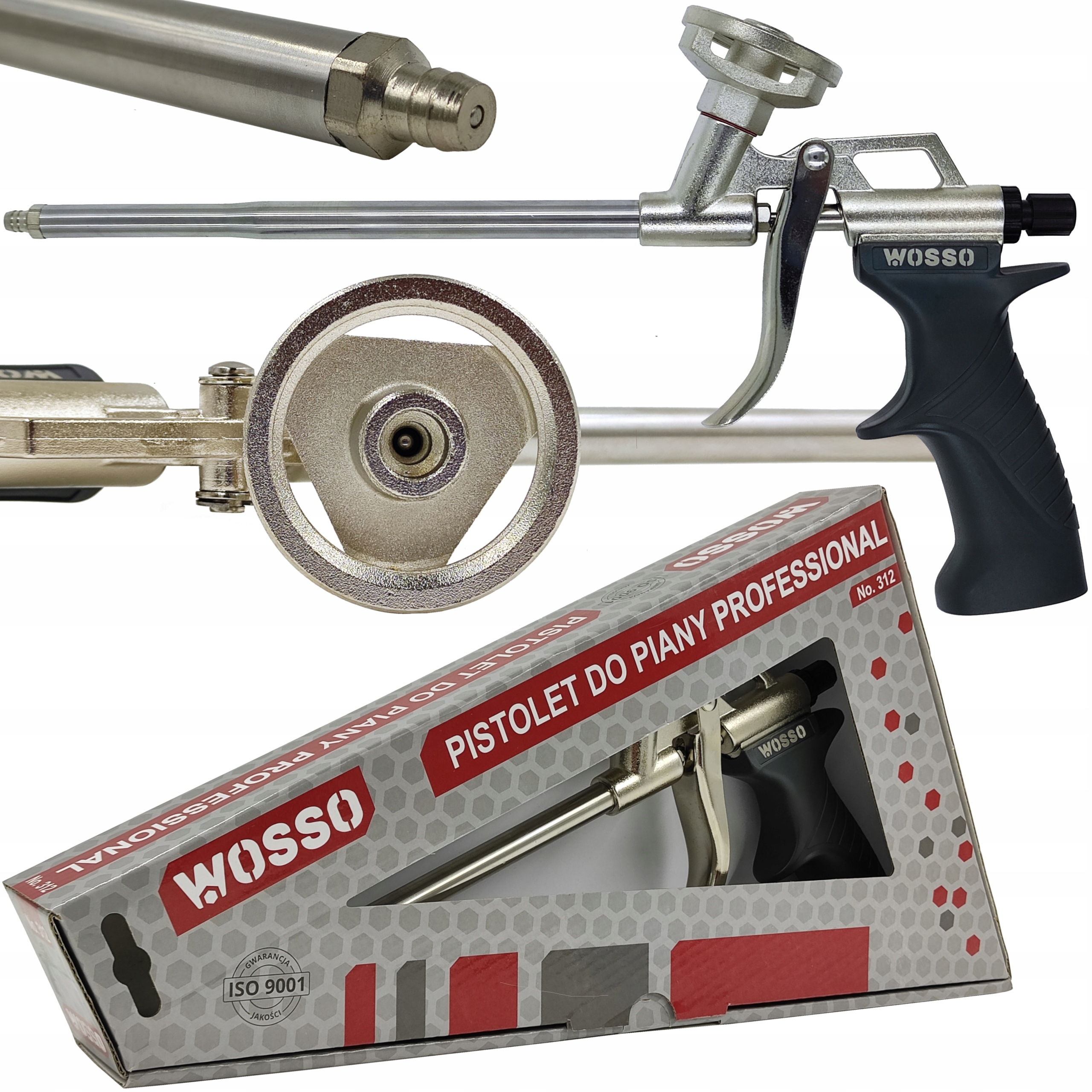 

Pistolet do pianki piany montażowej Metalowy Mocny