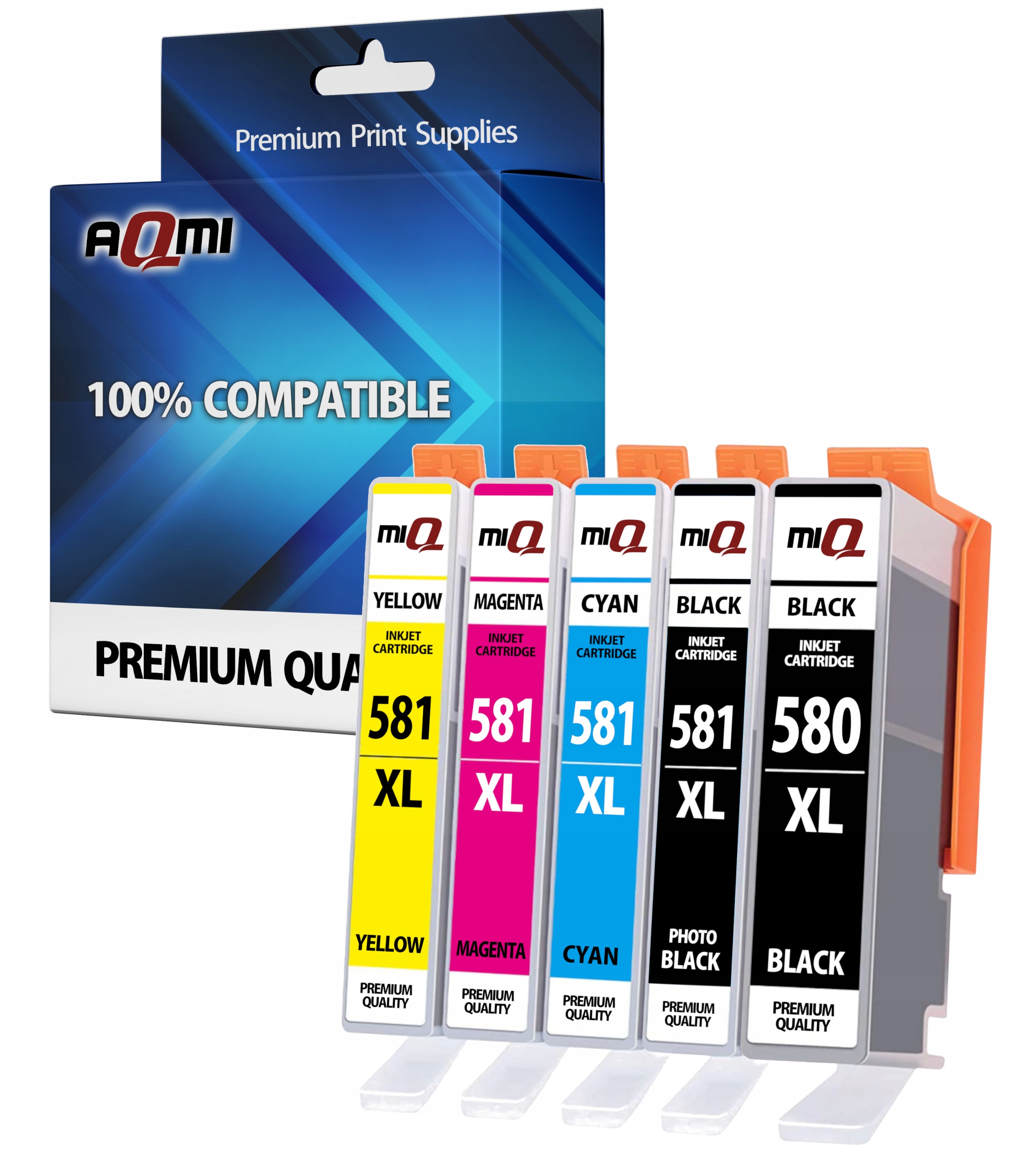 

5x Tusz Do Canon PGI-580 CLI-581 XL TS705a TS6350a