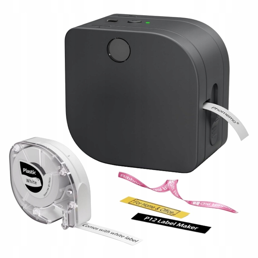 Phomemo P12 Mini Bluetooth Tiskárna Pro Štítky Nálepek Štítkovač 12 mm