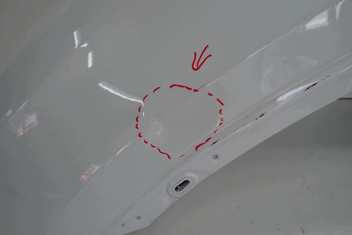 MERCEDES W254 254 GLC fender left front front
