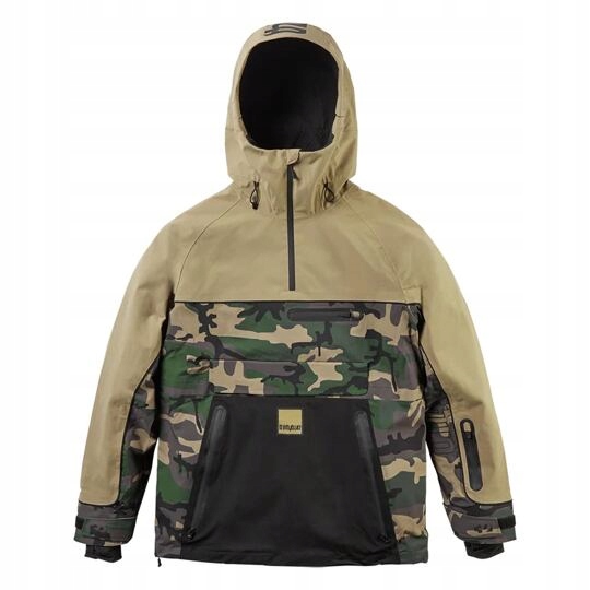 Bunda Thirtytwo Light Anorak 15/15 Camo Velikost oblečení: M