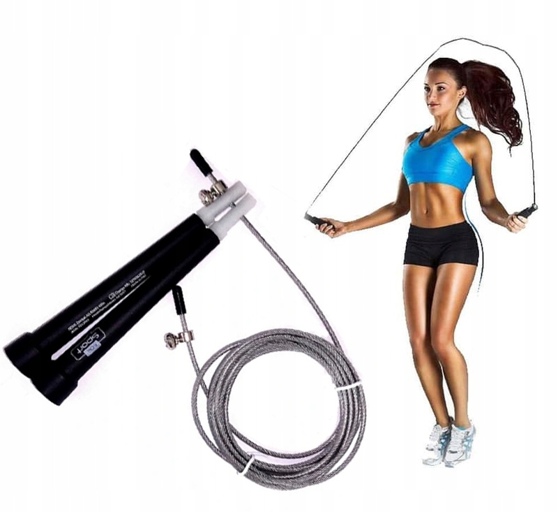 

Skakanka Fitness Bokserska Crossfitowa regulacja