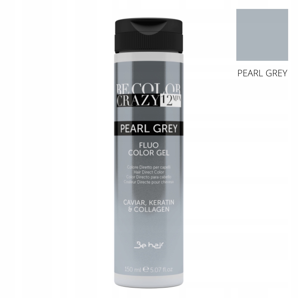 

Be Color Crazy Pearl Grey Toner W Żelu Szary 150ML