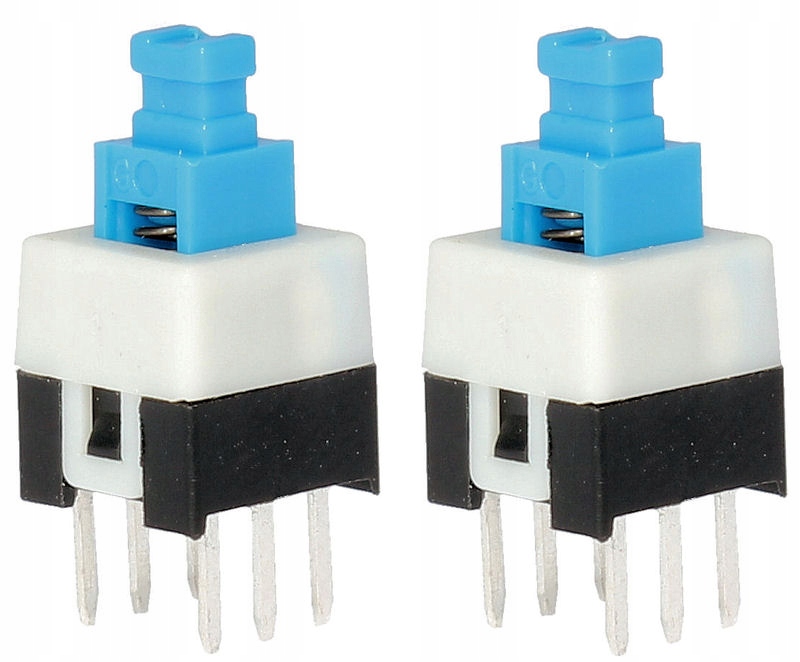 

Przycisk Samoblokujący 6pin 7x7 mm h= 12mm 2szt