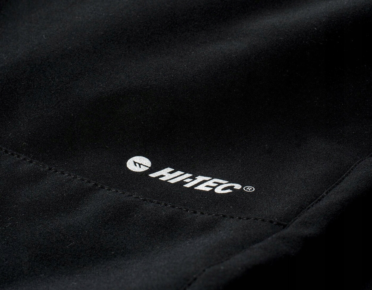 MĘSKIE SPODNIE TREKKINGOWE TURYSTYCZNE SOFTSHELLOWE HI-TEC CELIO CZARNE XL Rozmiar XL