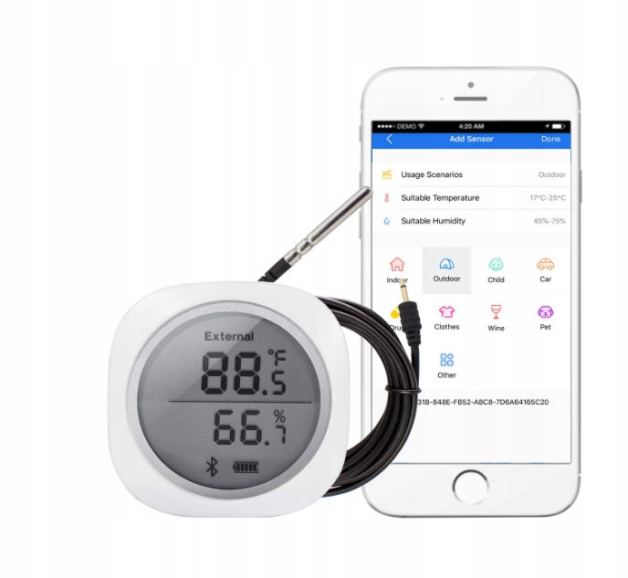 Inkbird IBS-TH1 PLUS cyfrowy termometr, higrometr