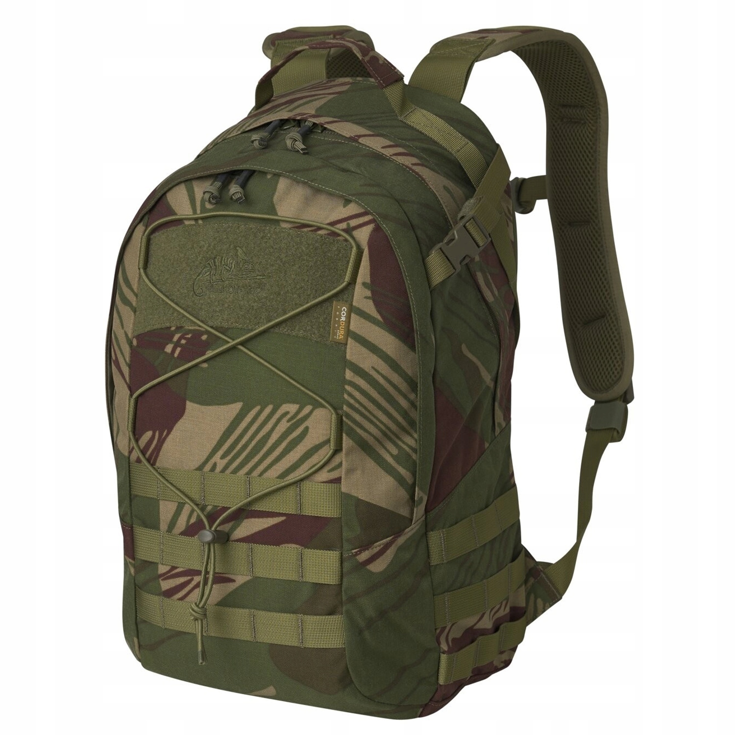Batoh Taktický Vojenský Edc Pack 21L Helikon Cordura Molle Rhodesian Camo