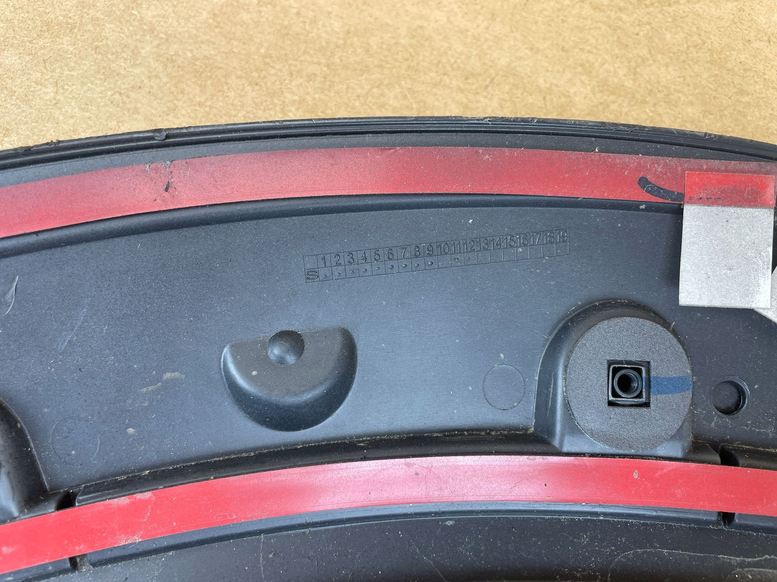 moulding cap CYRKIEL left rear part AUDI A4 B8 8K0 ALLROAD 2008-2016 8K9853817