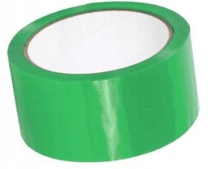 

48mm/66y Taśma Pakowa Do Kartonów Kauczuk Zielona