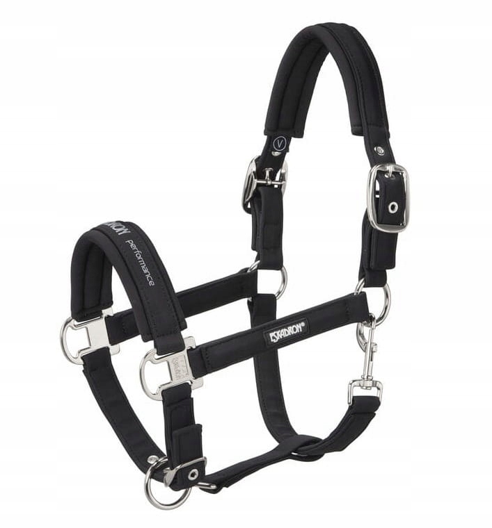 Eskadron kantar Double Pin Buckle Softshell Basic Black Full (w)