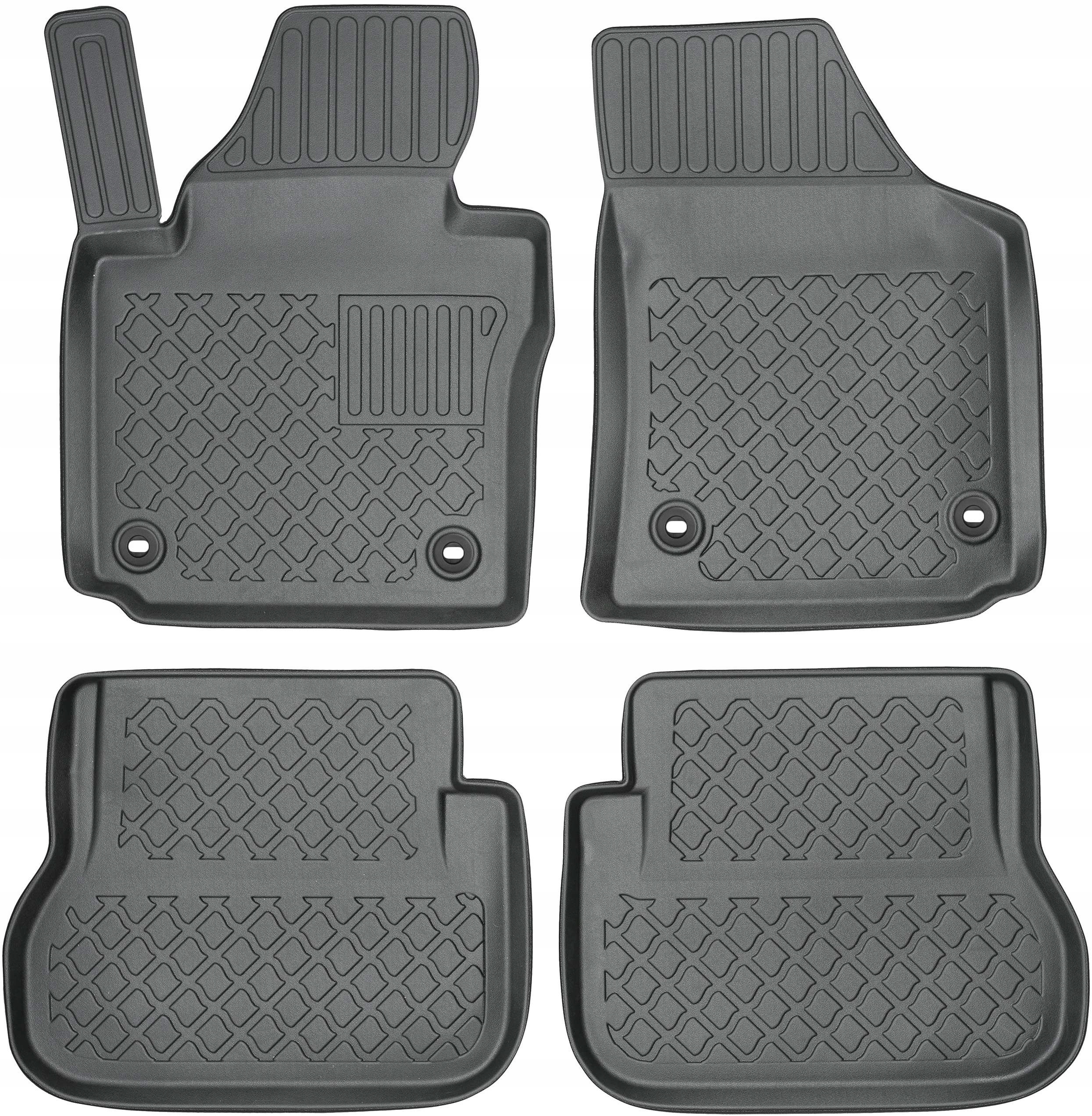 Volkswagen Caddy III 2003-2020 Korytkowe dywaniki do auta