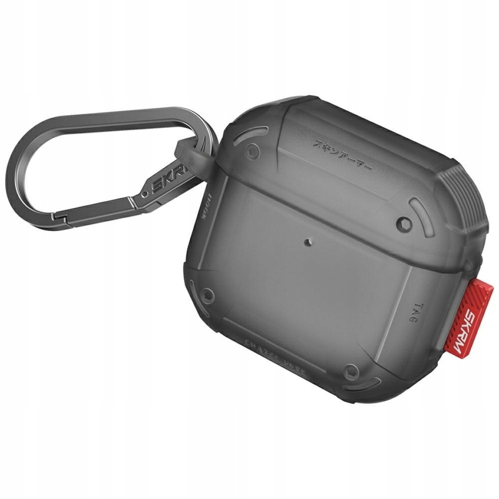 Pouzdro Skinarma Mecha Ce pro AirPods 4 smoke