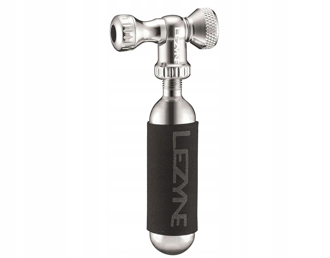 Pumpička na náboje Lezyne Control CO2 16 g stříbrná