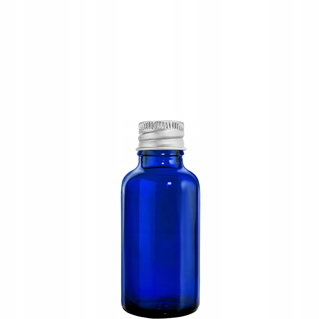 

Butelka Szkło Niebieska 30ML Z Nakrętką Aluminiową