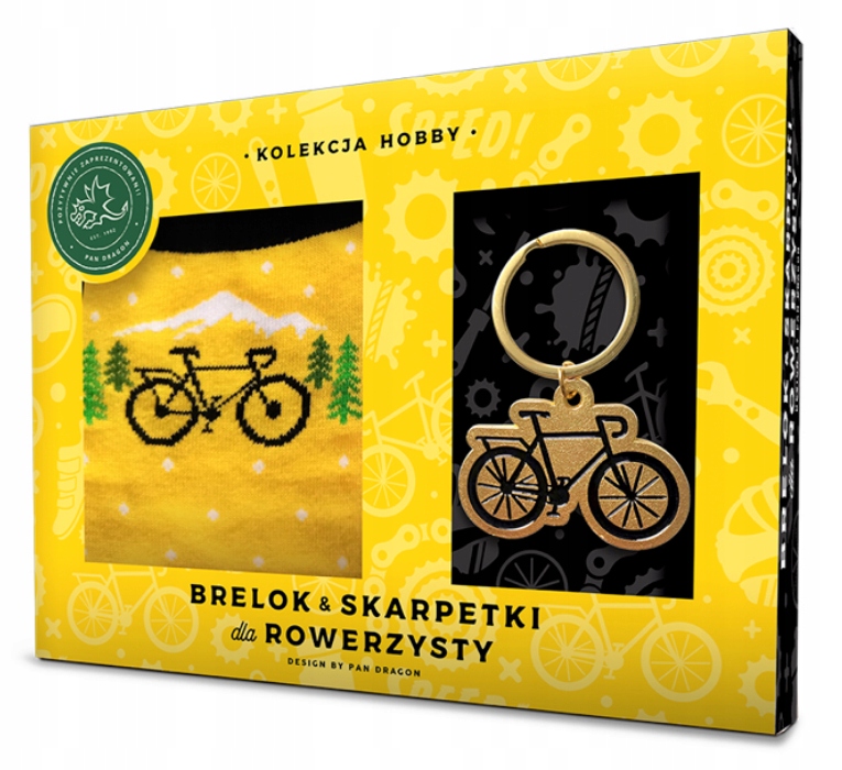 

Zestaw Skarpety Z Brelokiem Dzień Chłopaka Rower