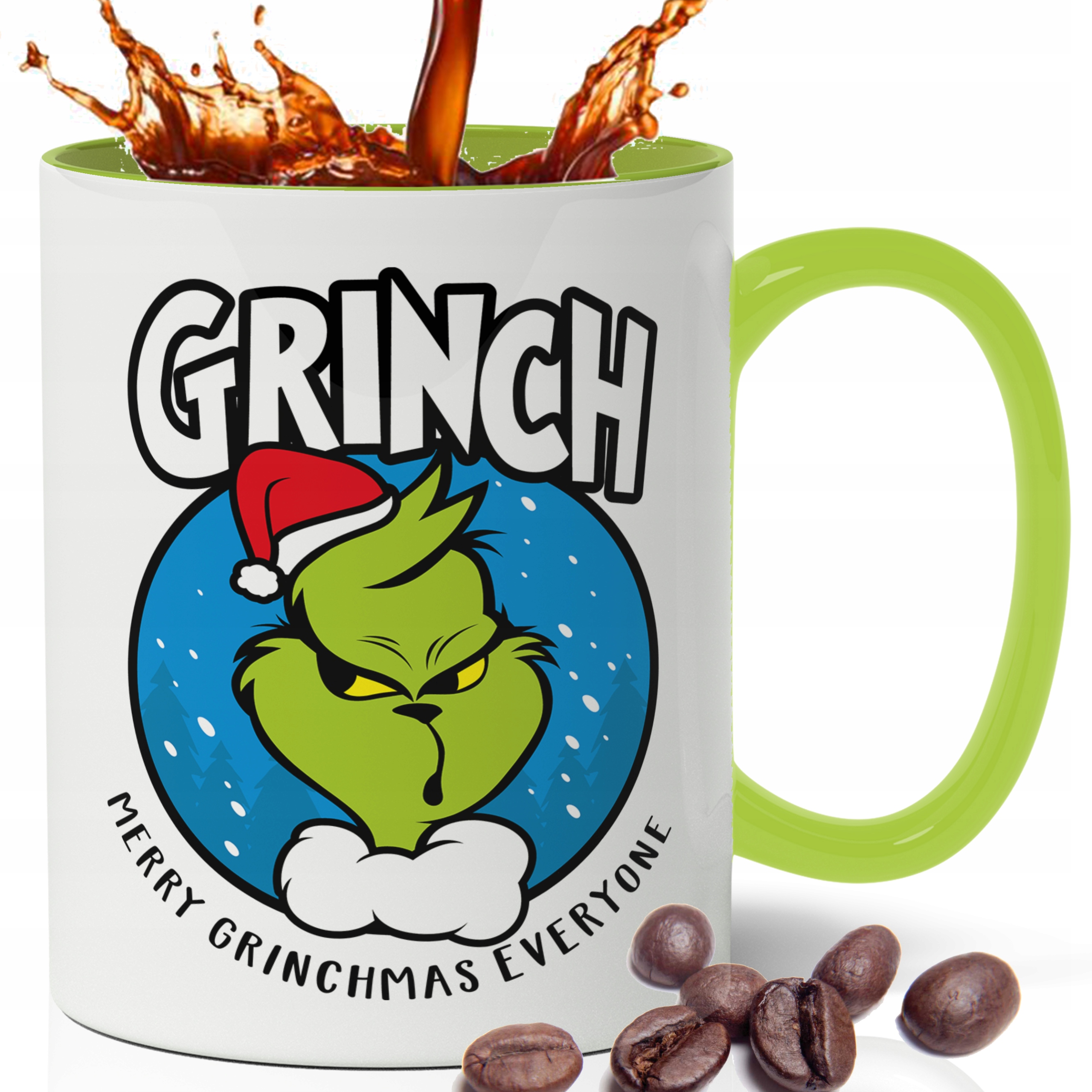 

Kubek na Mikołaja Święta Grinch MiX Wzorów