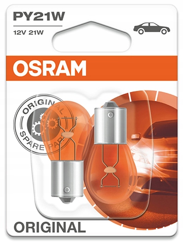 

Osram Original Żarówki PY21W 12V 21W BAU15S Duo