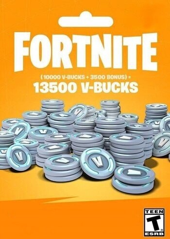Fortnite 13500 V Bucks Pc Klucz Cyfrowy Epic Games Store Bez Vpn