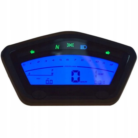 Elektroniczny Licznik Szybkościomierz do motocykli