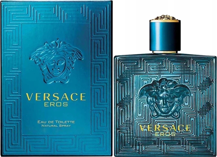 Versace Eros 100ml Edt Woda Toaletowa Dla Mężczyzn Perfumy Zapach Męski
