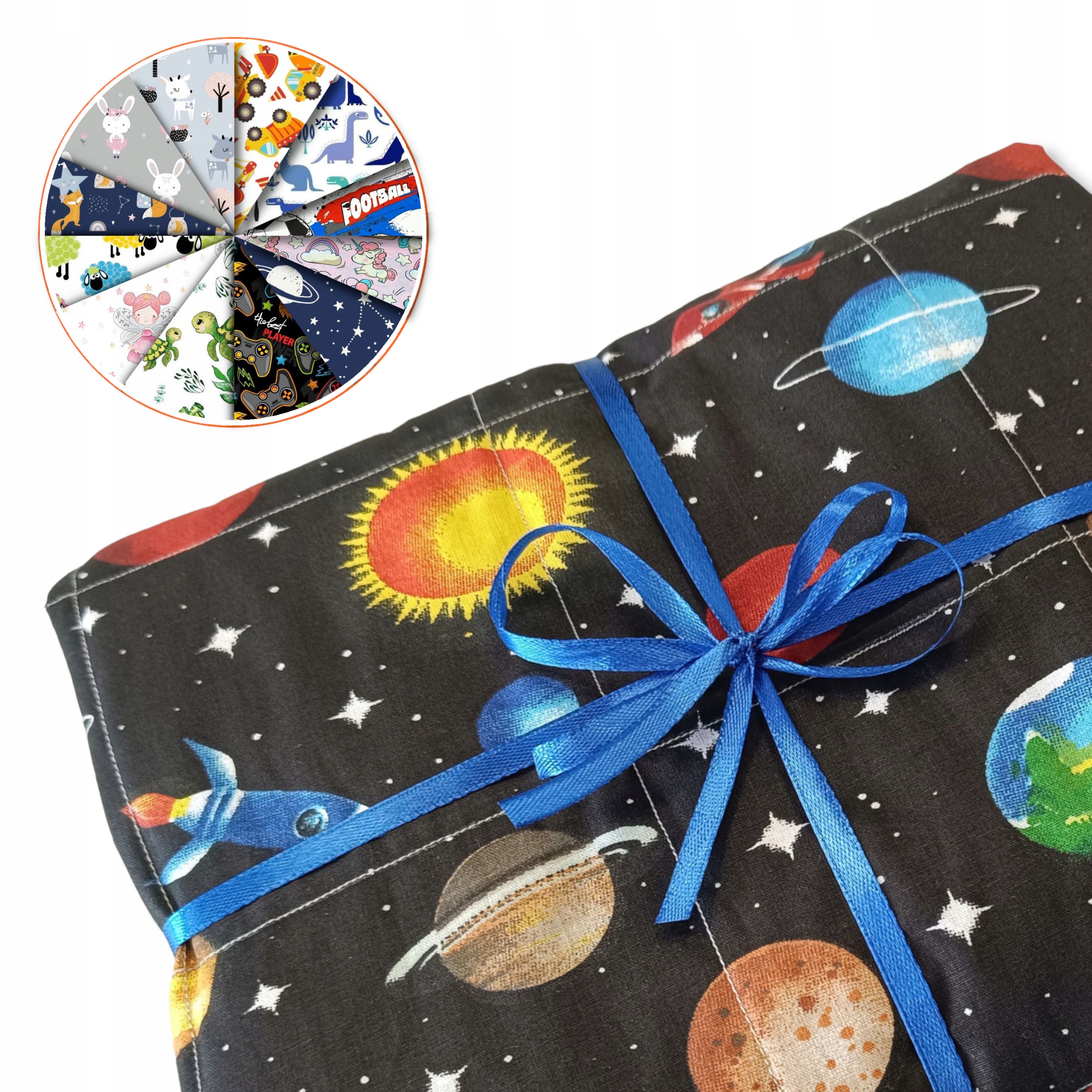 kołdra obciążeniowa 100x140 3kg koc sensoryczny Terapeutyczna