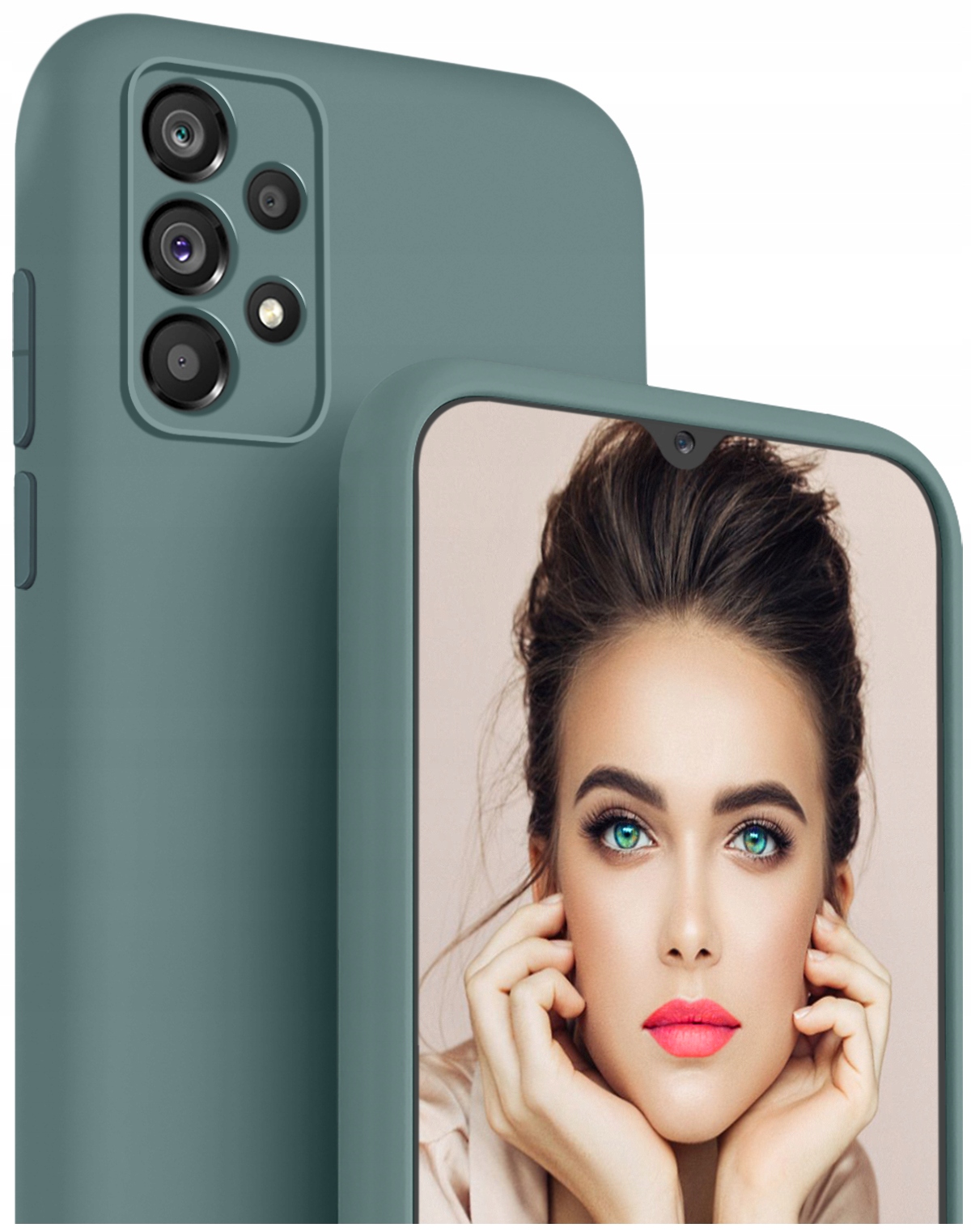 

Etui Case Silicone Szkło do Samsung Galaxy A33 5G