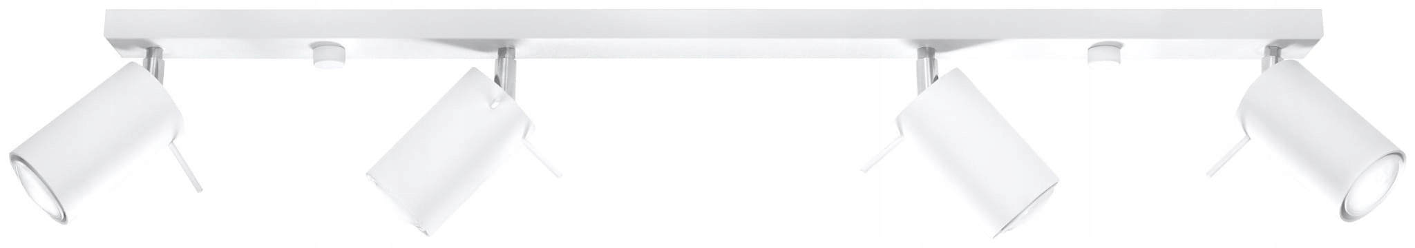 Stropná lampa Ring 4L biela Sollux Lighting