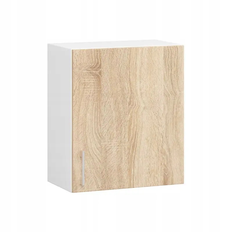 

Szafka Kuchenna Wisząca W 50cm 1D Sonoma Biała