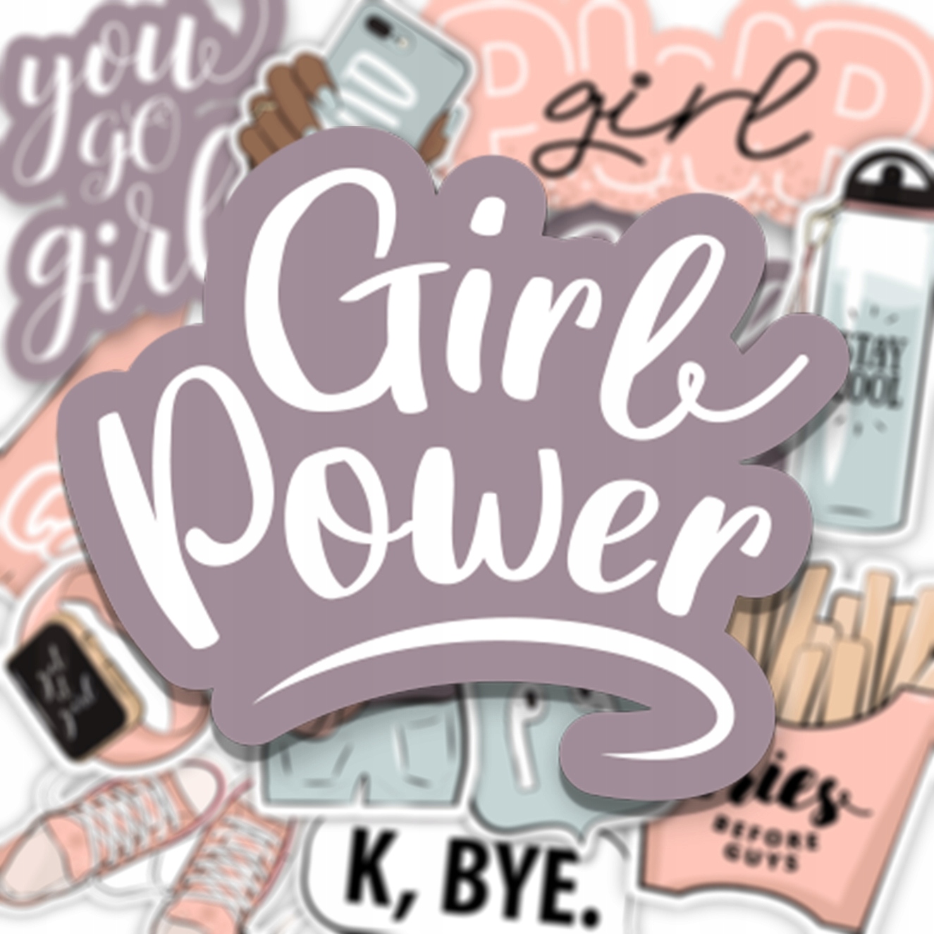 

Naklejki Do Kartek Notesów Albumu Girl Power 15x21