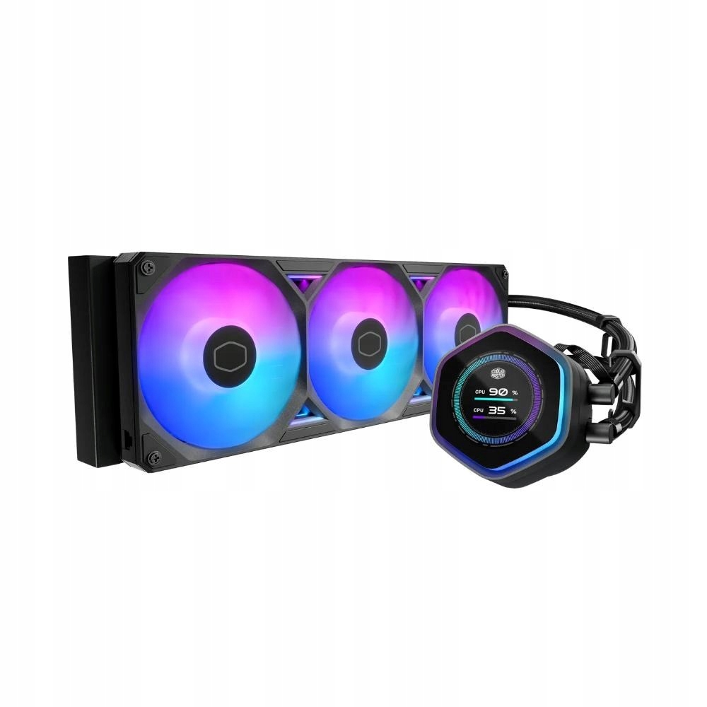 Cooler Master Vodné chladenie MasterLiquid 360 Atmos II LCD Argb čierne