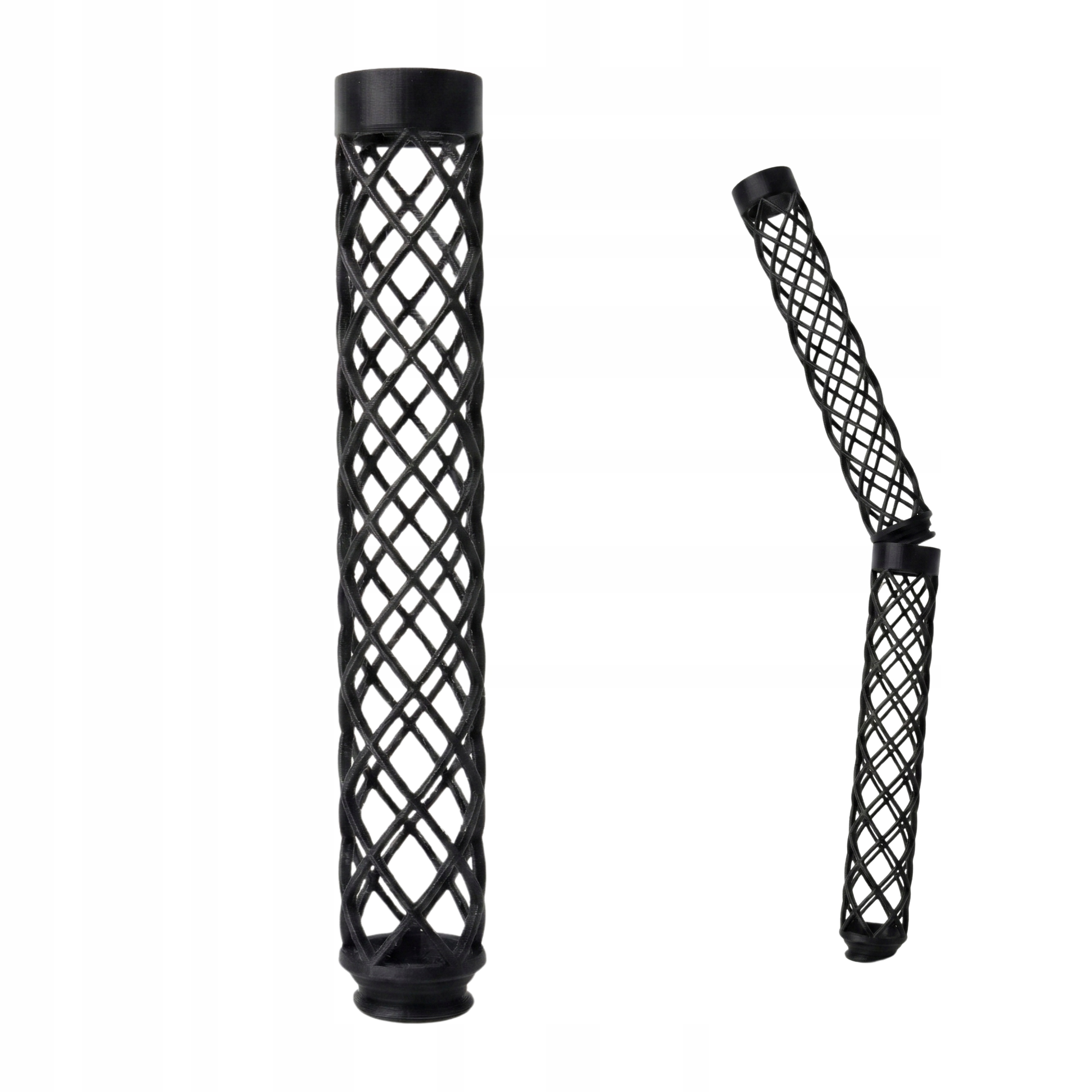 Moduł Podpory do Roślin Palik Mchu Mech Sphagnum Modułowy Czarny 24cm 1 szt