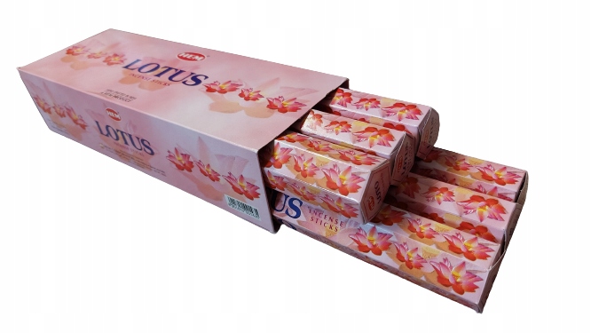 KADZIDEŁKA ZAPACH LOTUS LOTOS HEM 120szt. KADZIDŁA