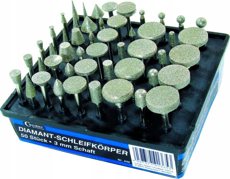 Алмазные головки, 50 шт.