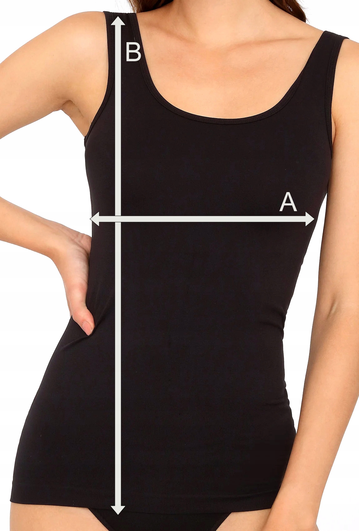 GATTA TANK TOP podkoszulka na ramiączkach - S Wzór dominujący bez wzoru