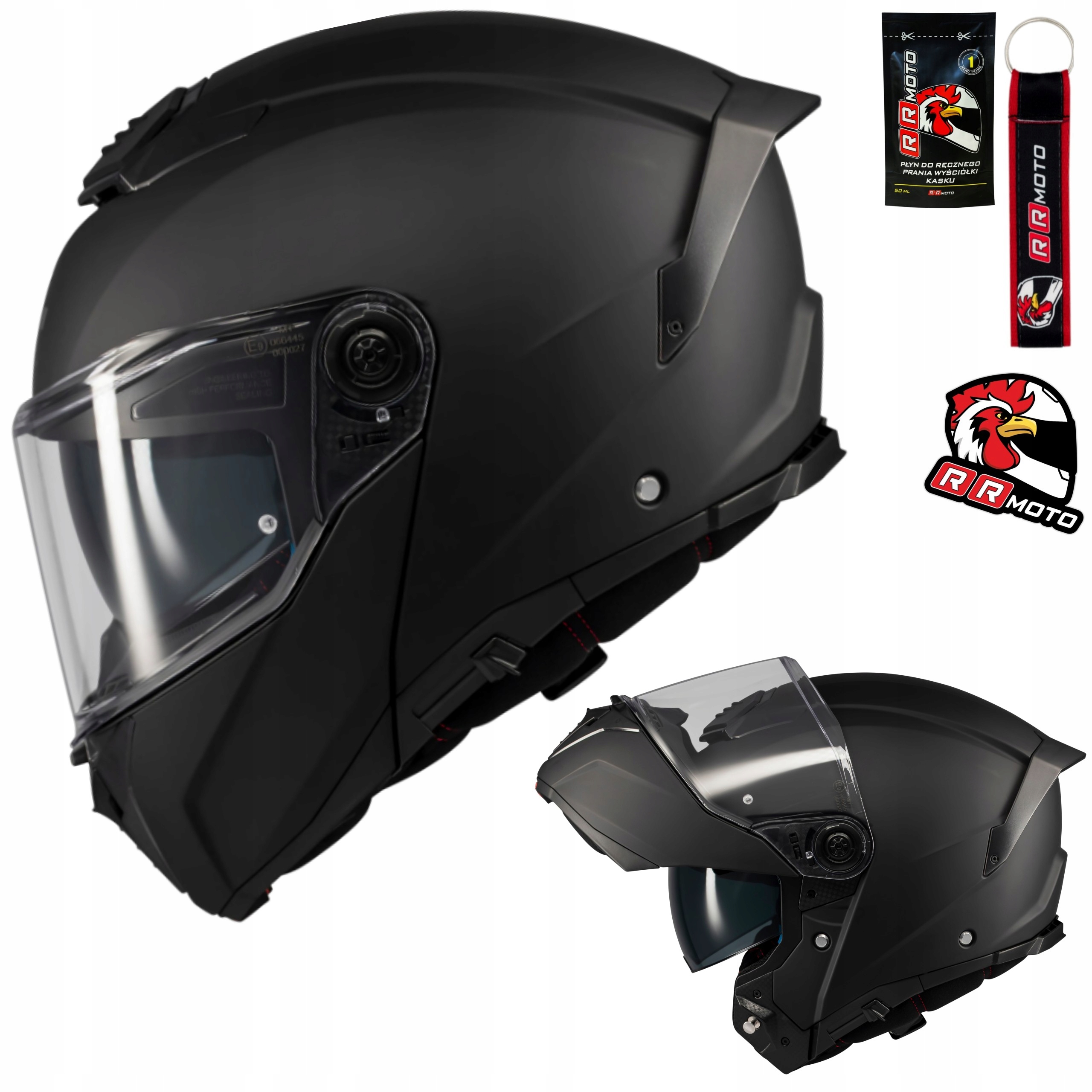 Motocyklová přilba Mt Atom 2 Sv Pure Black 2026 černá matná Bonus