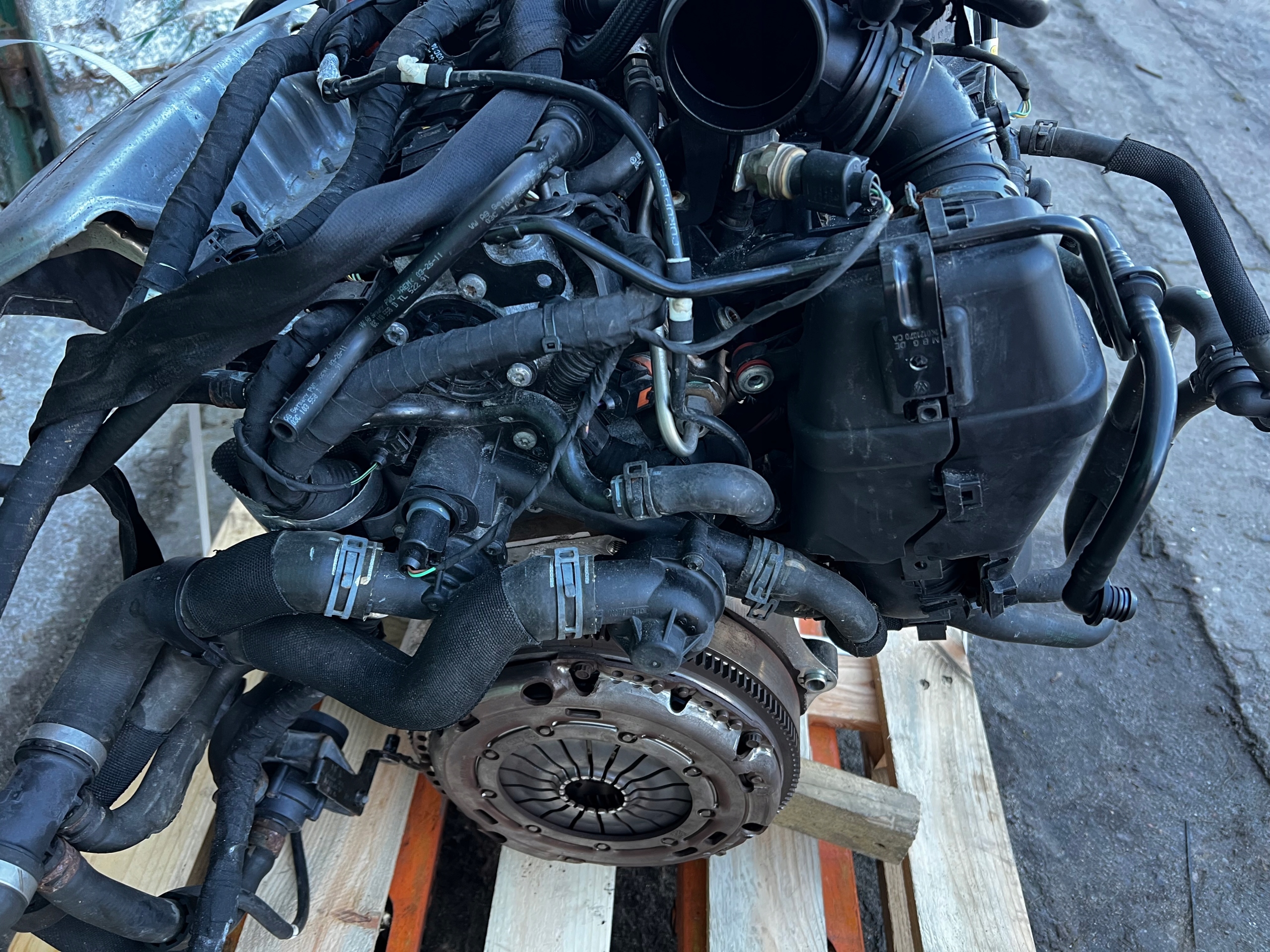 engine complete VW PASSAT B7 TOURAN 1.4 TSI CDG CDGA 110KW 150KM